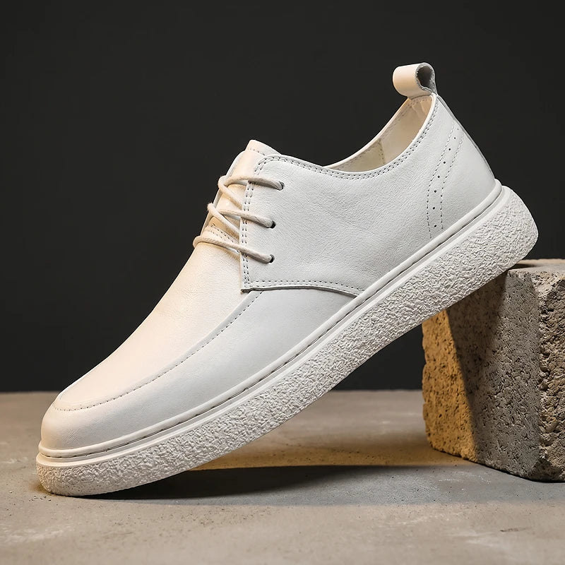 ZP15 -  Zapatillas de Cuero Bicolor