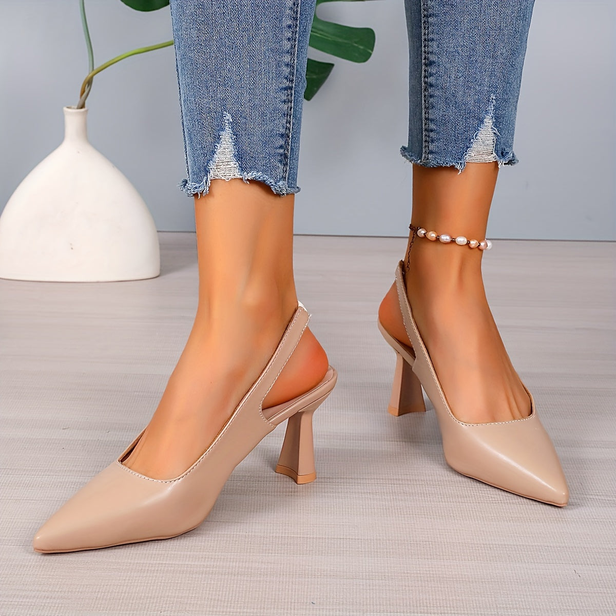 Helena - Tacones slingback elegantes