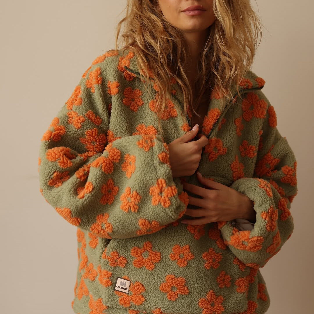 Samara - Jersey de manga larga con estampado floral