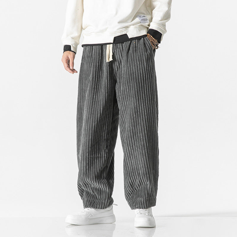 Winfred - Pantalones de pana casual y cómodos para hombres