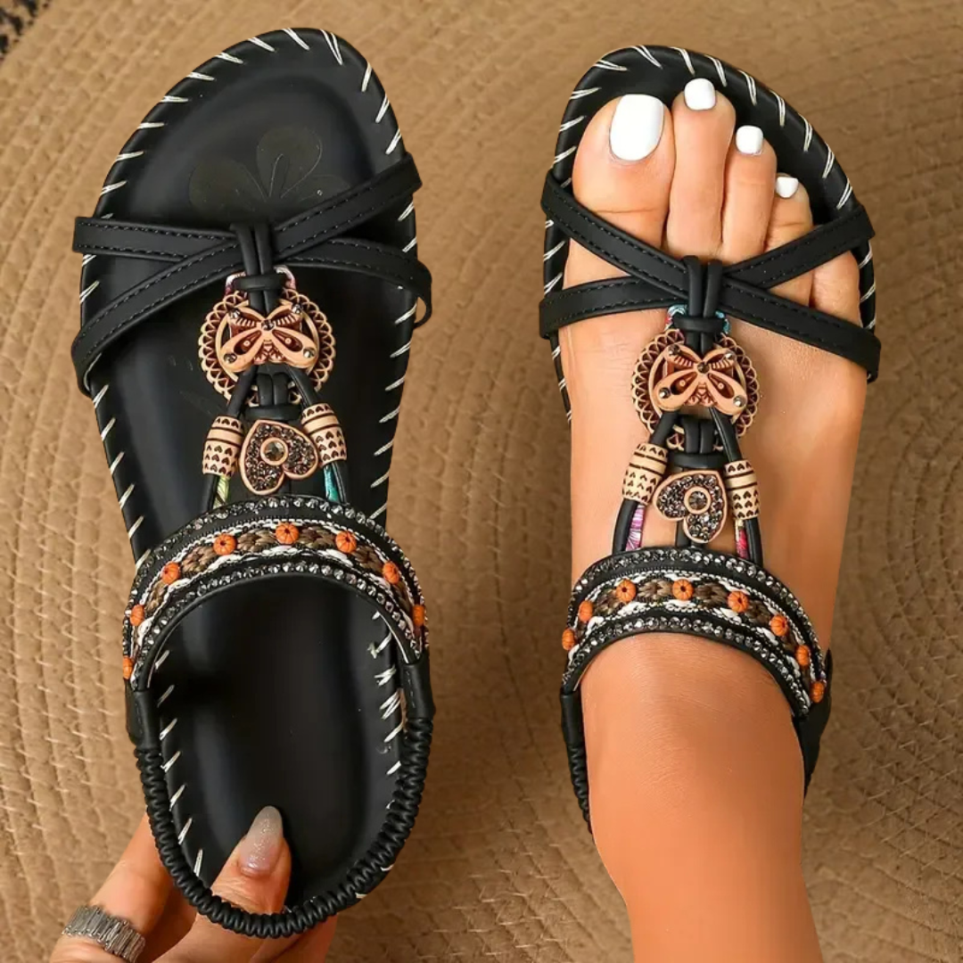 Silvia - Sandalias estilo Ibiza que combinan comodidad y elegancia