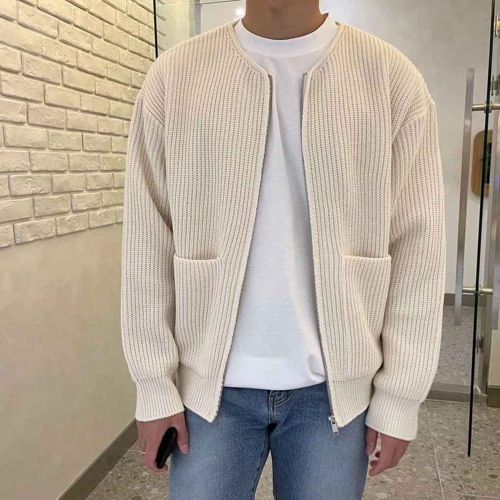 Ronan – Cardigan para hombre con diseño de punto