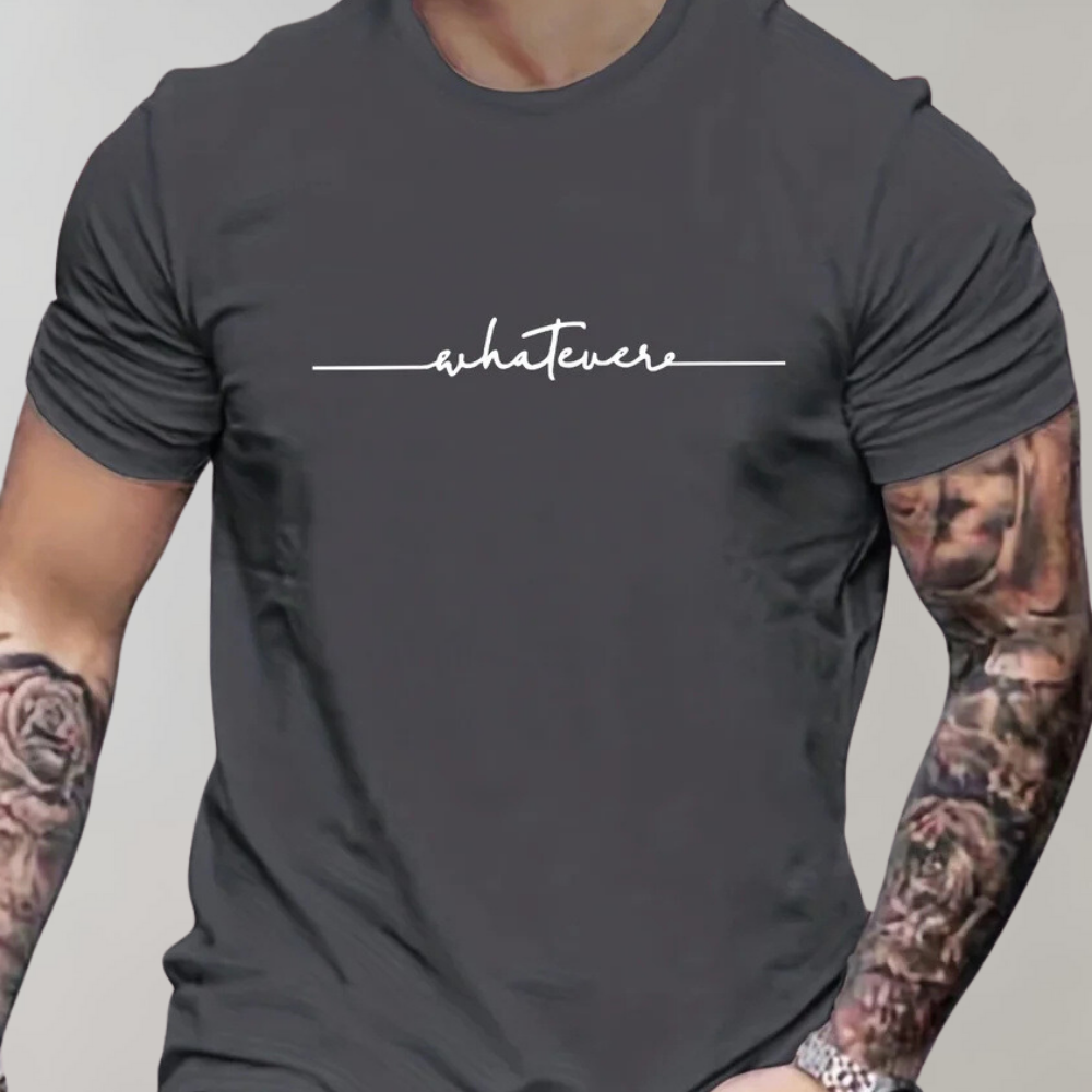 Frodo - Camiseta casual para hombre con cuello redondo