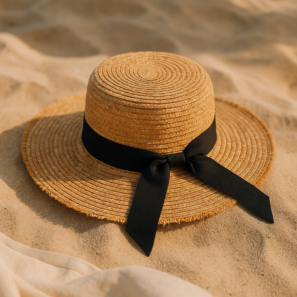 Sombrero Elegante de Verano - Negro