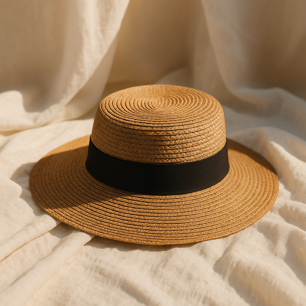 Sombrero Elegante de Verano - Negro