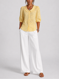 DEITA - BLUSA ELEGANTE CON ESTAMPADO FLORAL