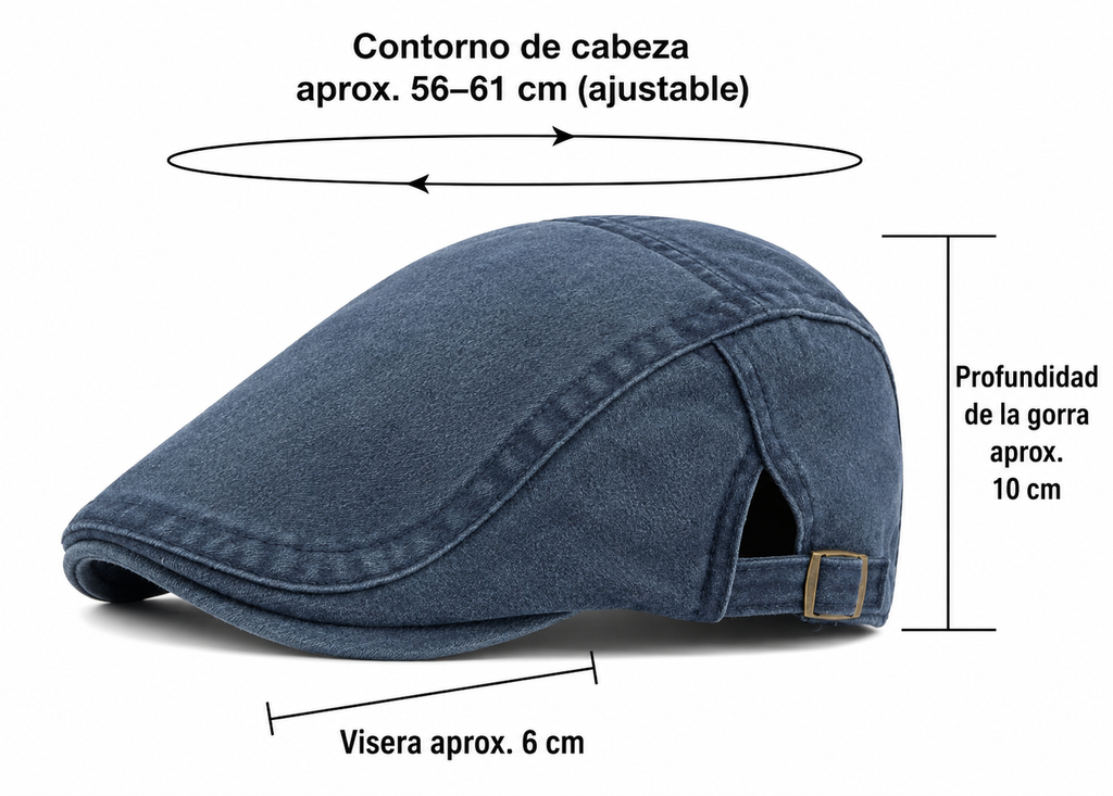 Damio - Boina Elegante de Hombre Atemporal