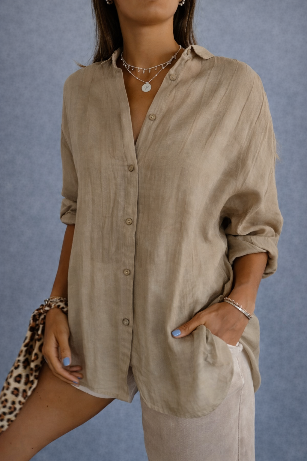 Emily -  Blusa Elegante de Gran Tamaño