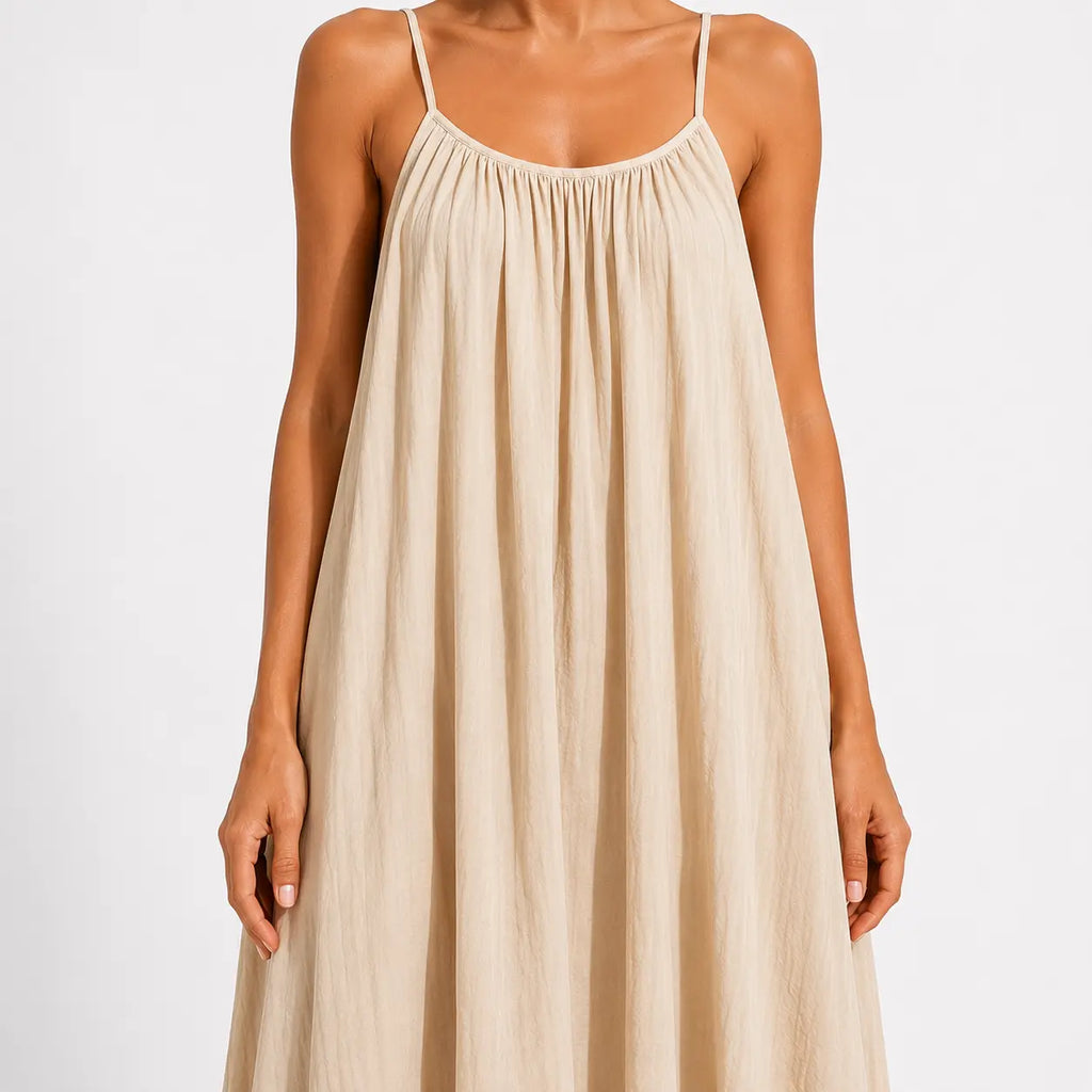 Milagros -  Vestido Largo de Espalda Descubierta