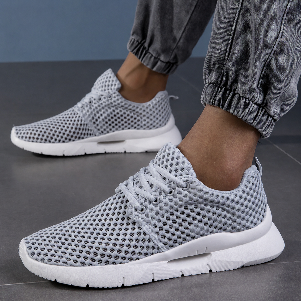 Eloy -  Zapatillas Ligeras de Malla: Cómodas y Elegantes para el Día a Día