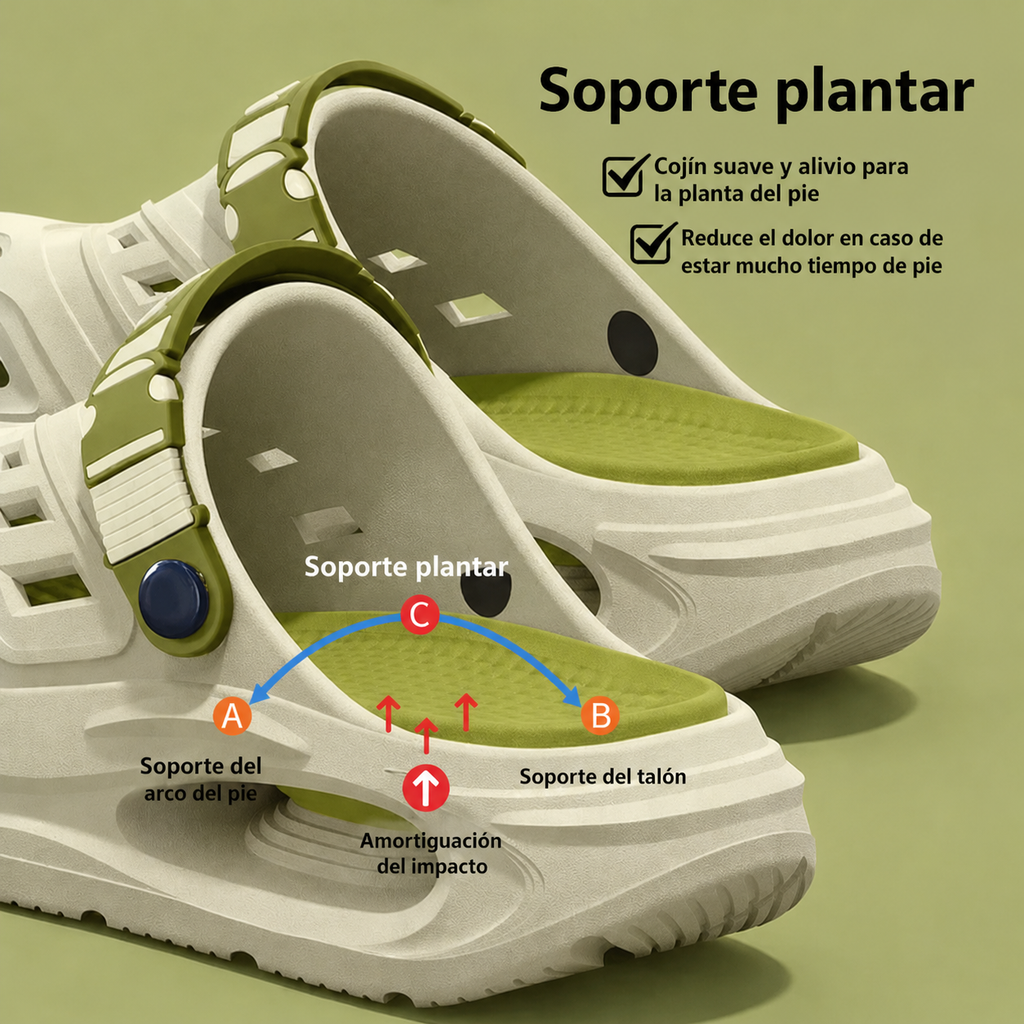 Pablo - Chanclas con efecto nube
