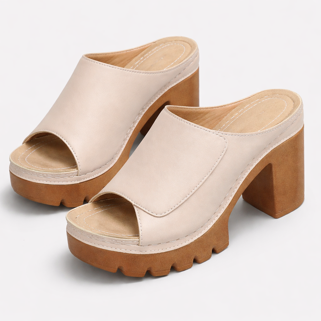 GENOVA - ZAPATOS DE TACÓN CON PLATAFORMA