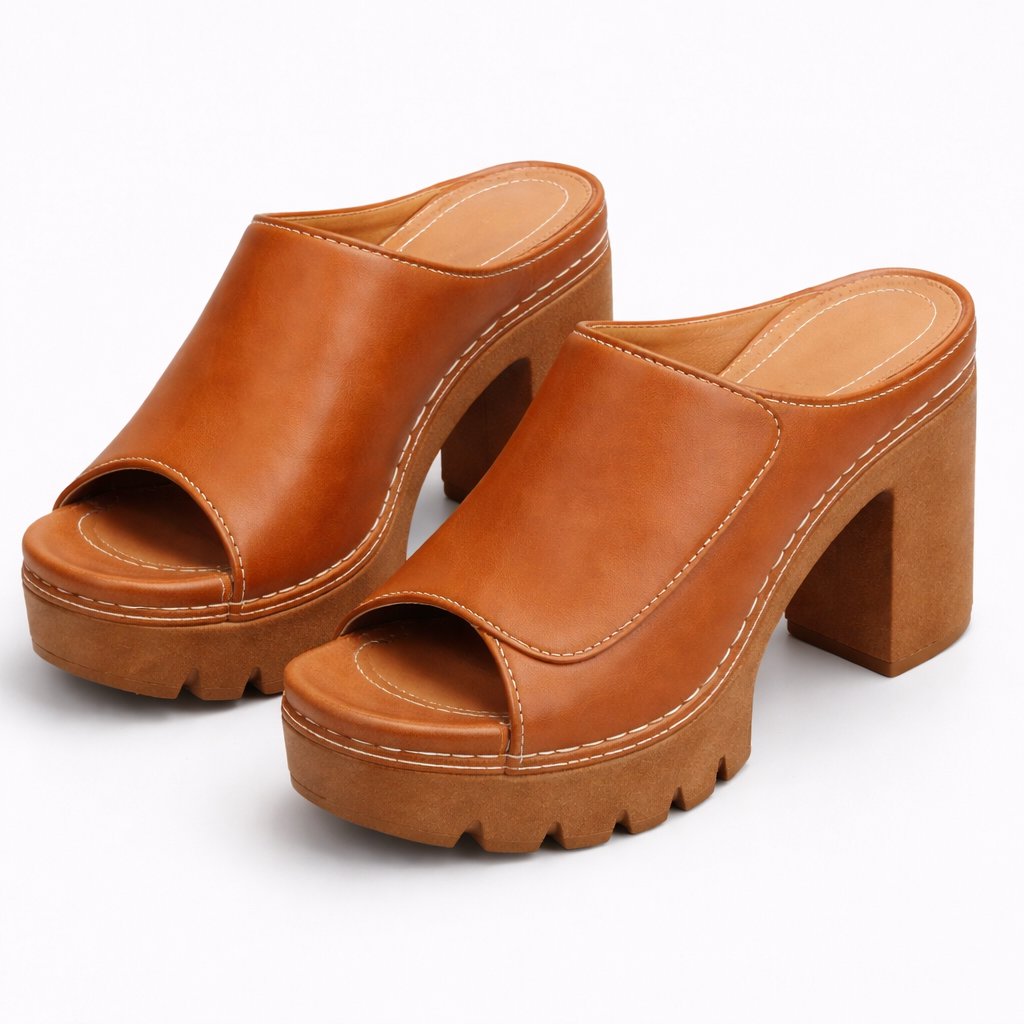GENOVA - ZAPATOS DE TACÓN CON PLATAFORMA