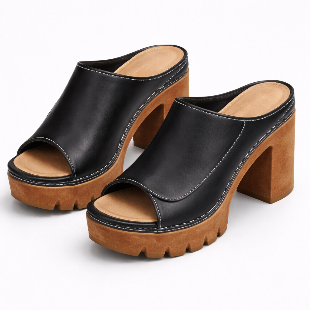 GENOVA - ZAPATOS DE TACÓN CON PLATAFORMA