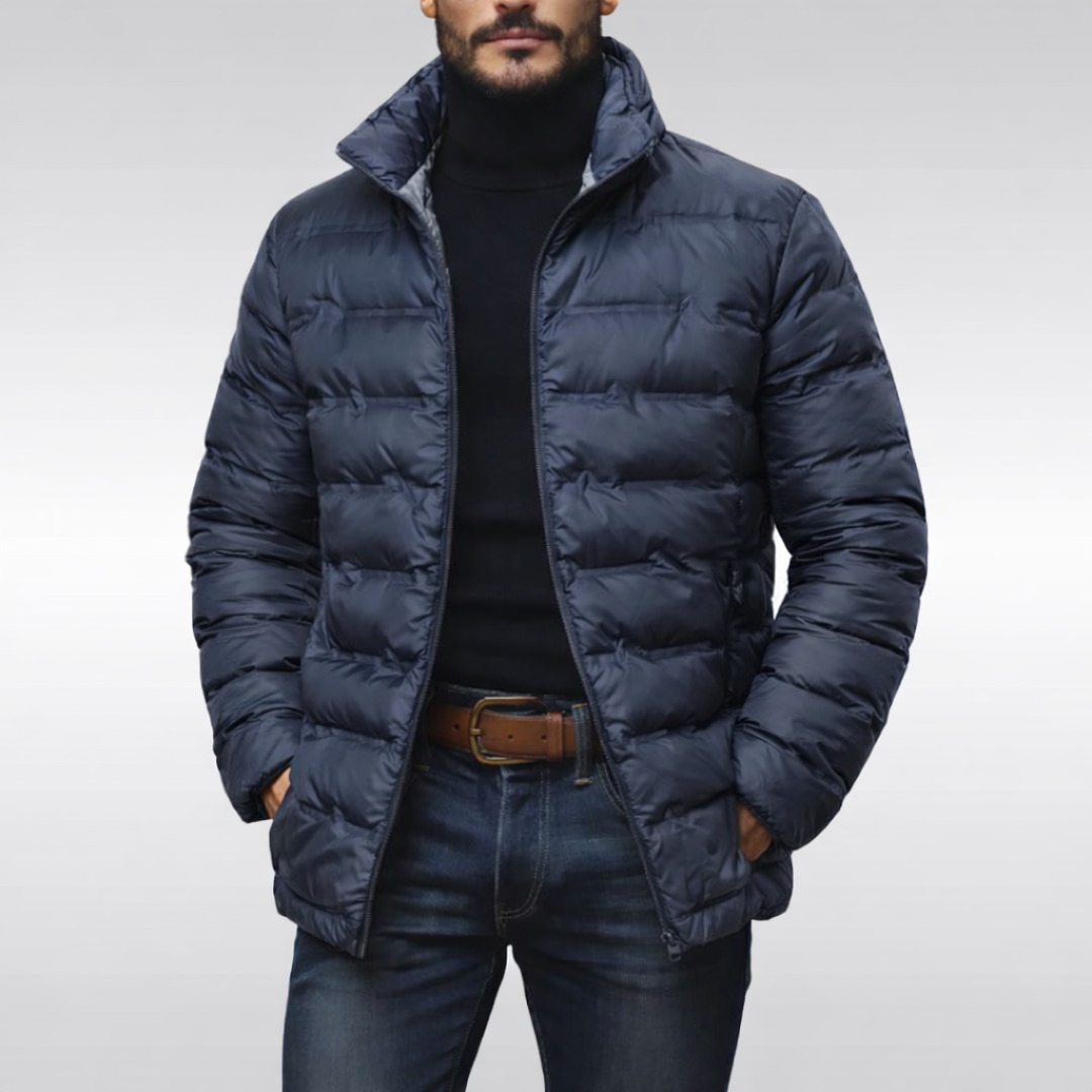 Aaron | Chaqueta de plumón cálida y elegante para hombres