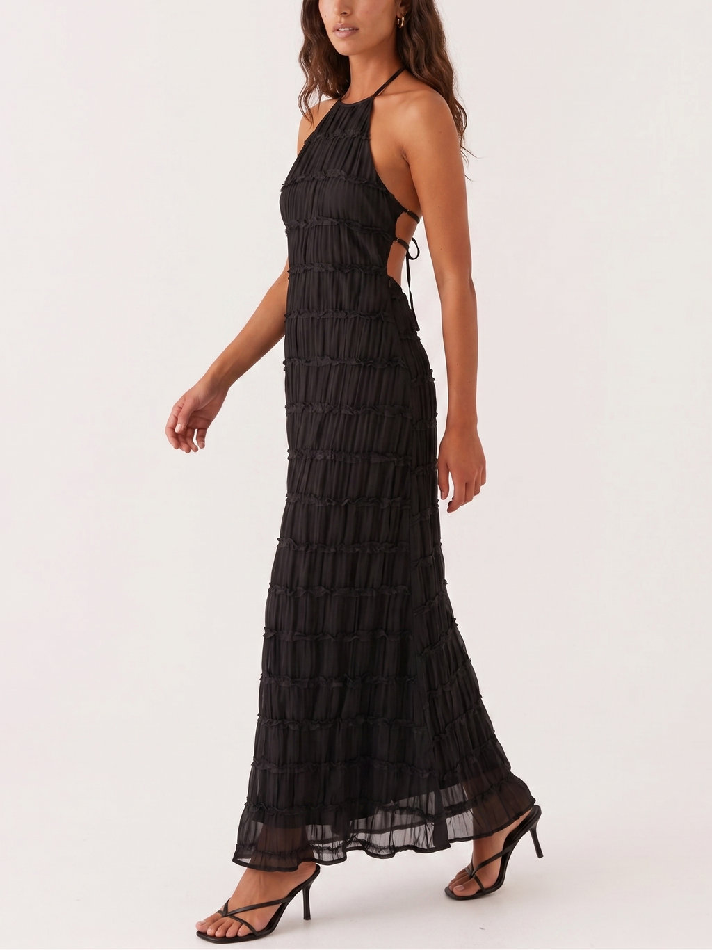 Maite - Vestido Maxi Elegante de Verano con Cuello Halter