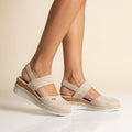 Minerva - Sandalias Espadrille Ortopédicas Mujer