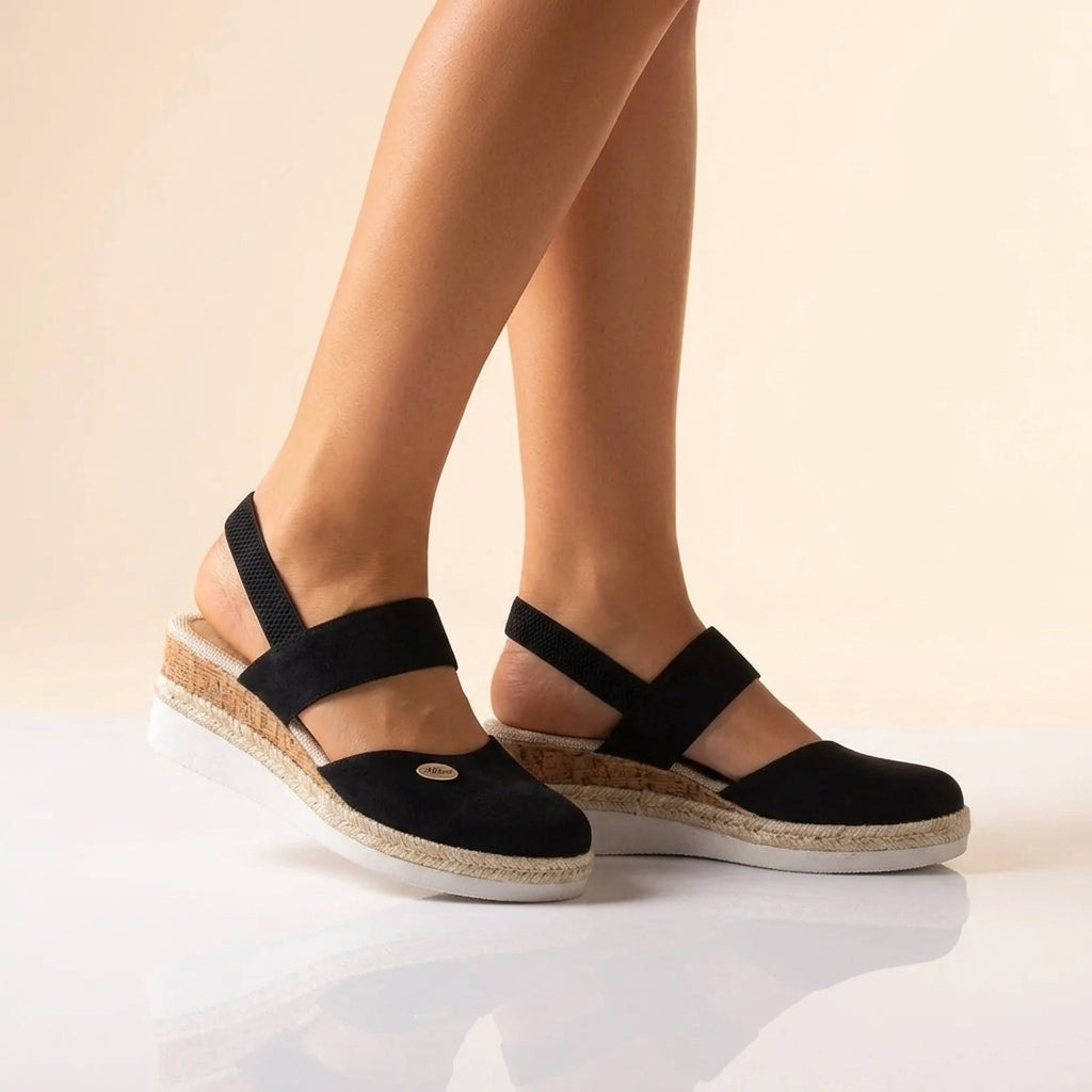Minerva - Sandalias Espadrille Ortopédicas Mujer