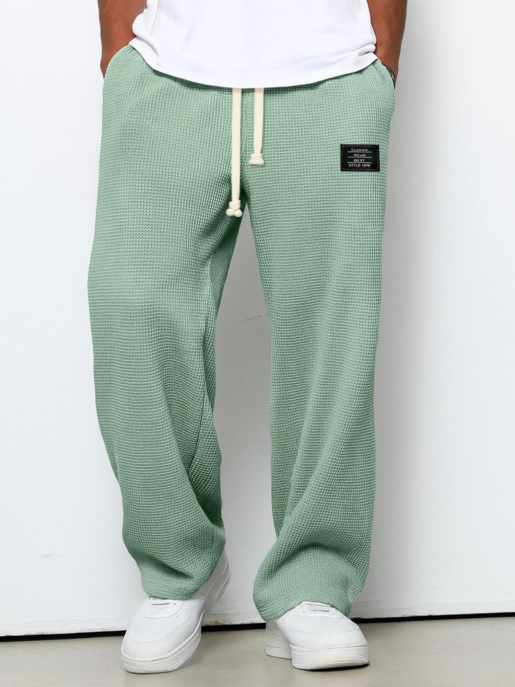 Lorenzo - Pantalones anchos elegantes