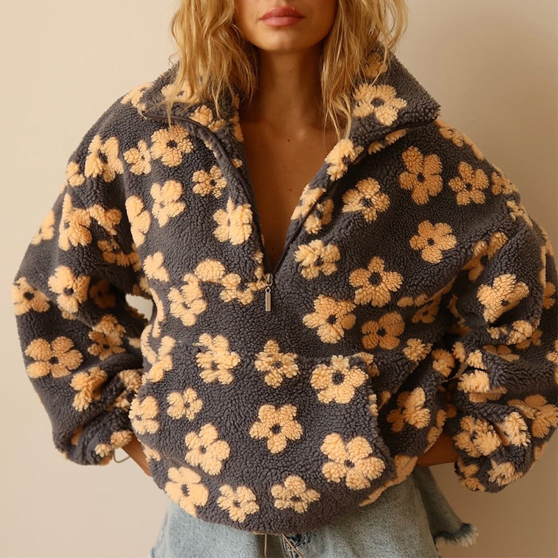 Samara - Jersey de manga larga con estampado floral