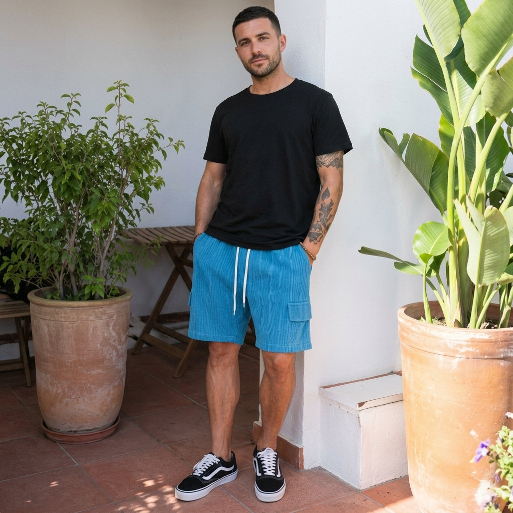 Roque - Shorts de verano con múltiples bolsillos