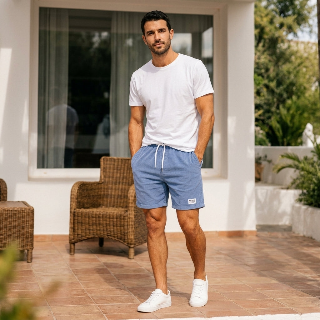 Eneas - Shorts elegantes para el verano de hombre