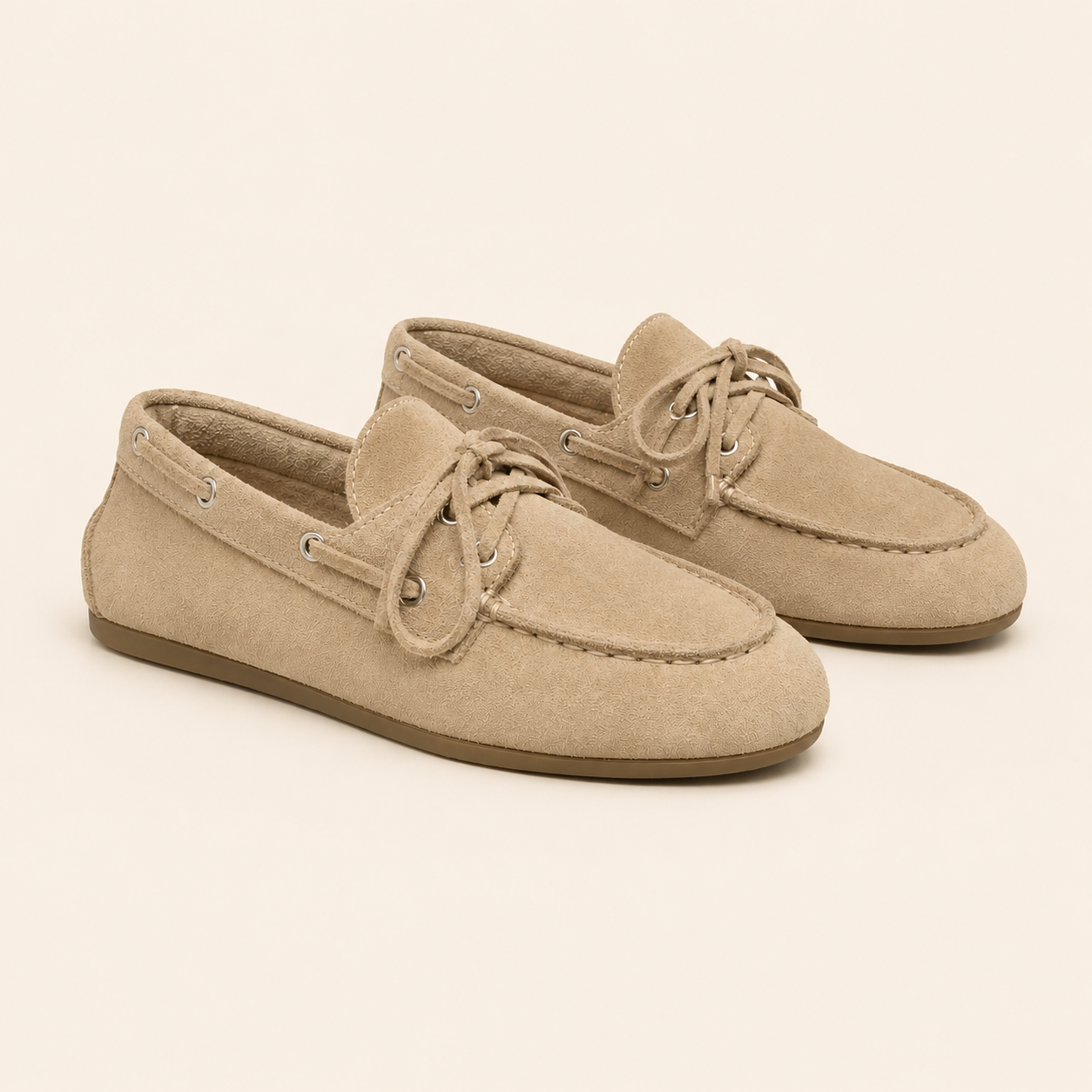 Coral - Mocasines Náuticos Piel Mujer