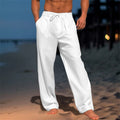 Justine - Pantalones para hombre con cordón