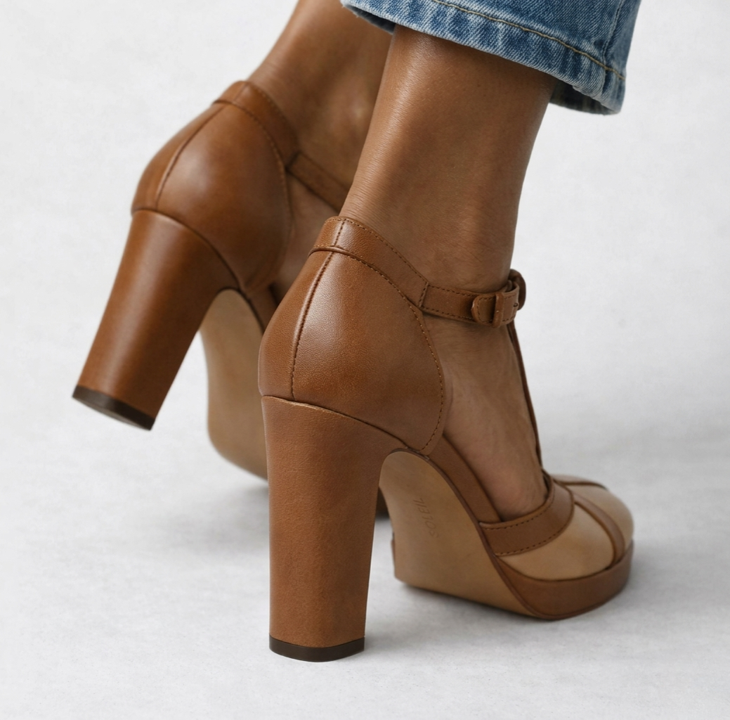 Marina -  Tacones Retro Comfort