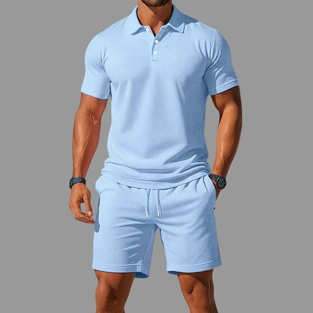 César - Conjunto de Polo-Pantalón  con Estilo