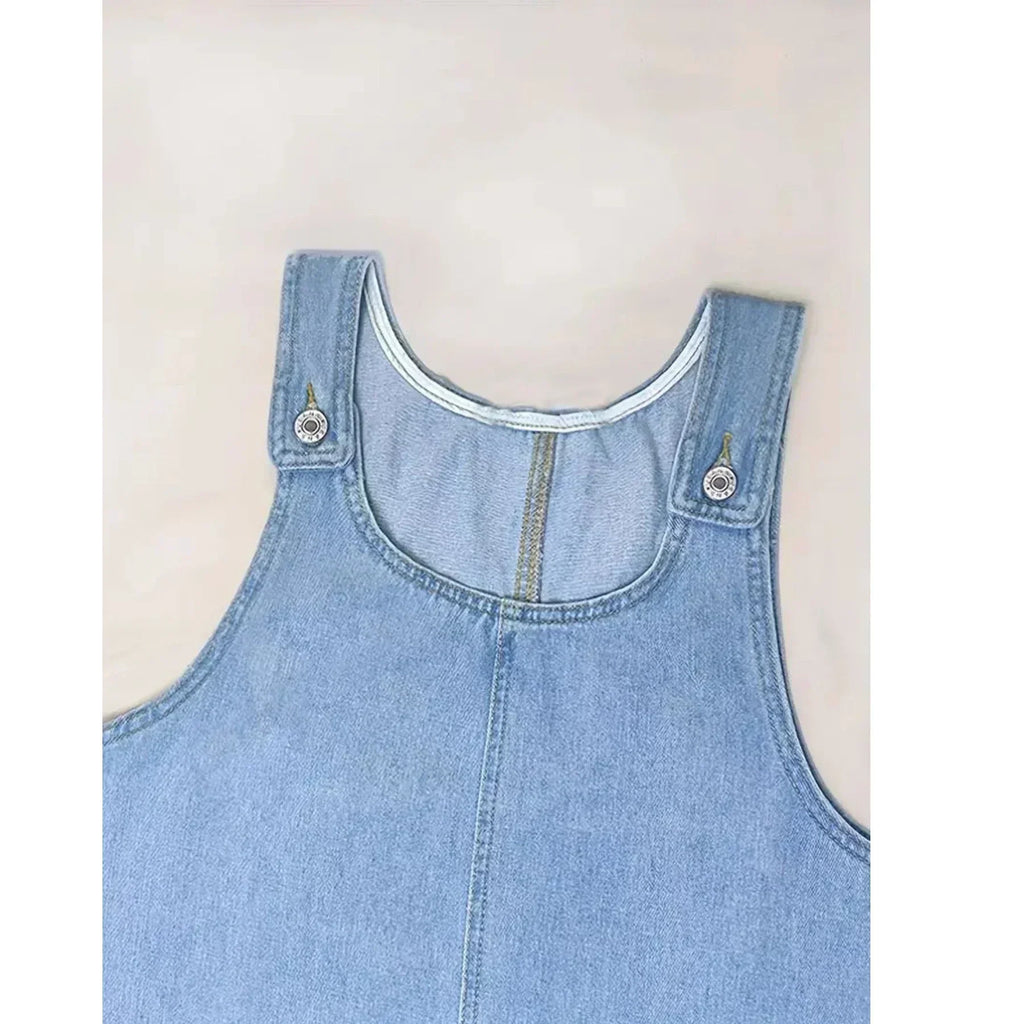 PV18 - Vestido Casual con Look Denim