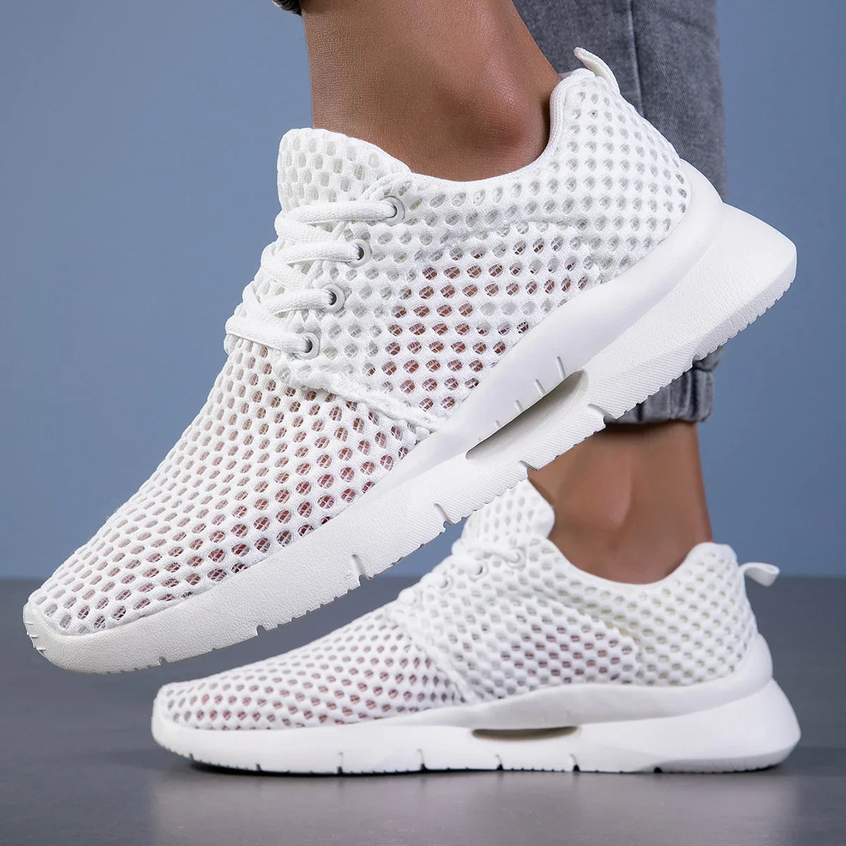 Eloy -  Zapatillas Ligeras de Malla: Cómodas y Elegantes para el Día a Día