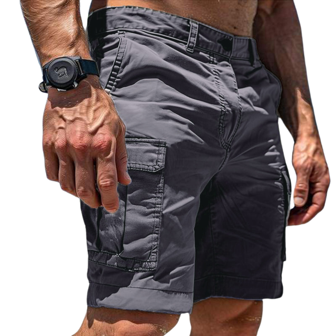 Asier - Elegantes pantalones cortos cargo de verano