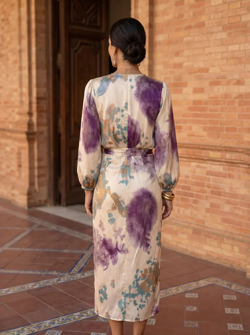 Cloe - Elegante vestido con escote en V