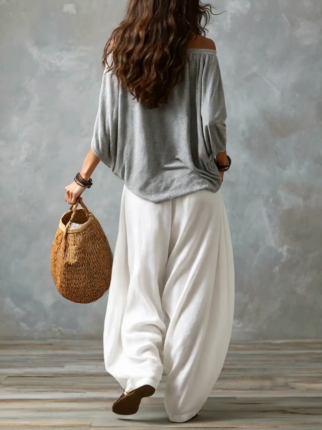 Clotilde - Completo Bohemio Flúido Linterna