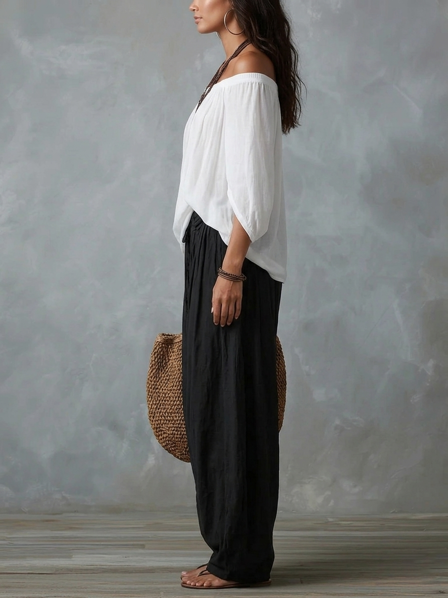 Clotilde - Completo Bohemio Flúido Linterna