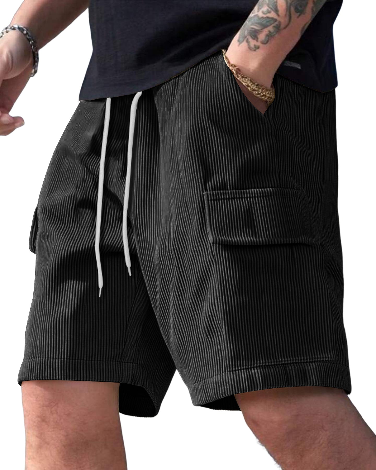 Roque - Shorts de verano con múltiples bolsillos