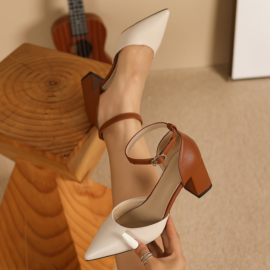 Gala - Tacones con tiras bicolor