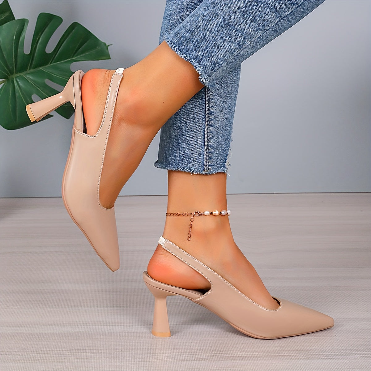 Helena - Tacones slingback elegantes