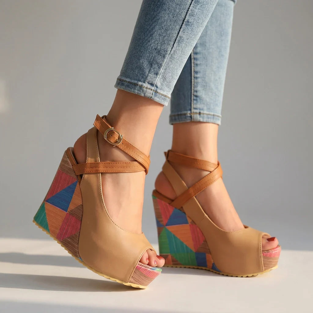 Nelida -  Sandalias de cuña