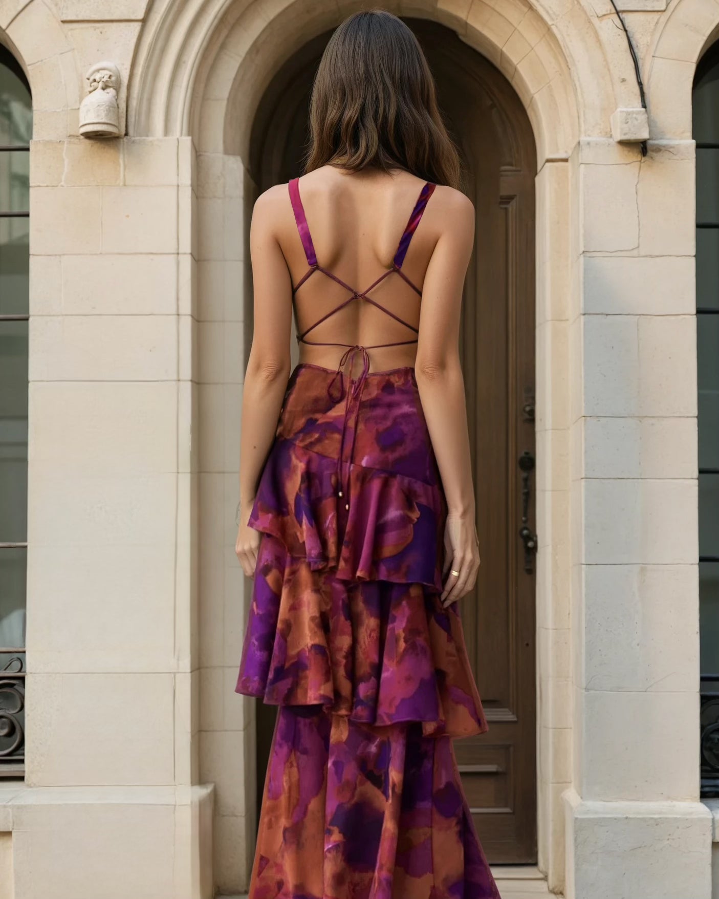 Satira -  Vestido con movimiento y elegancia en cada paso