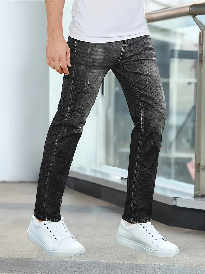 Atoilo- Jeans elegantes de diseño casual