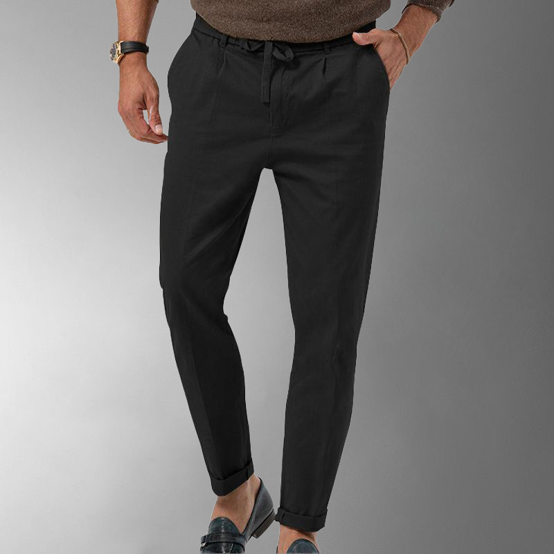 Jacob - Pantalones de lino para hombre, comodidad y estilo
