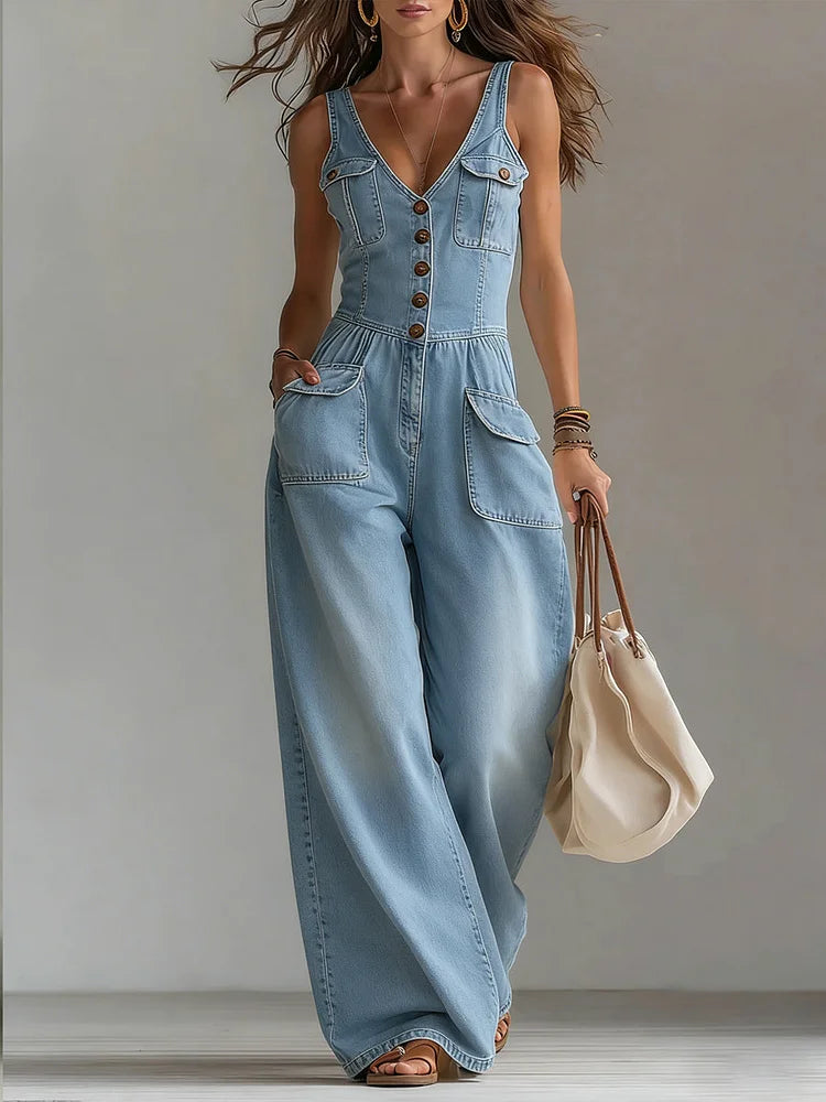PV06 -  Mono de Denim Relajado