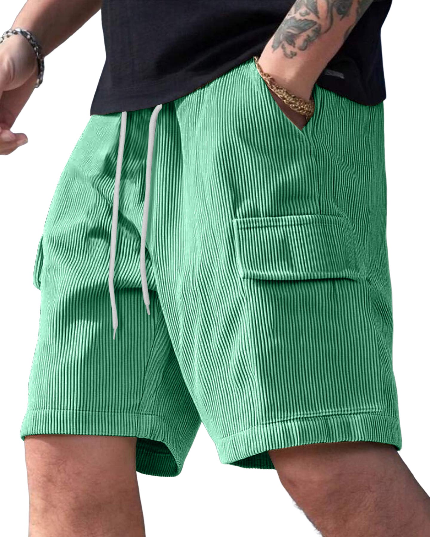 Roque - Shorts de verano con múltiples bolsillos