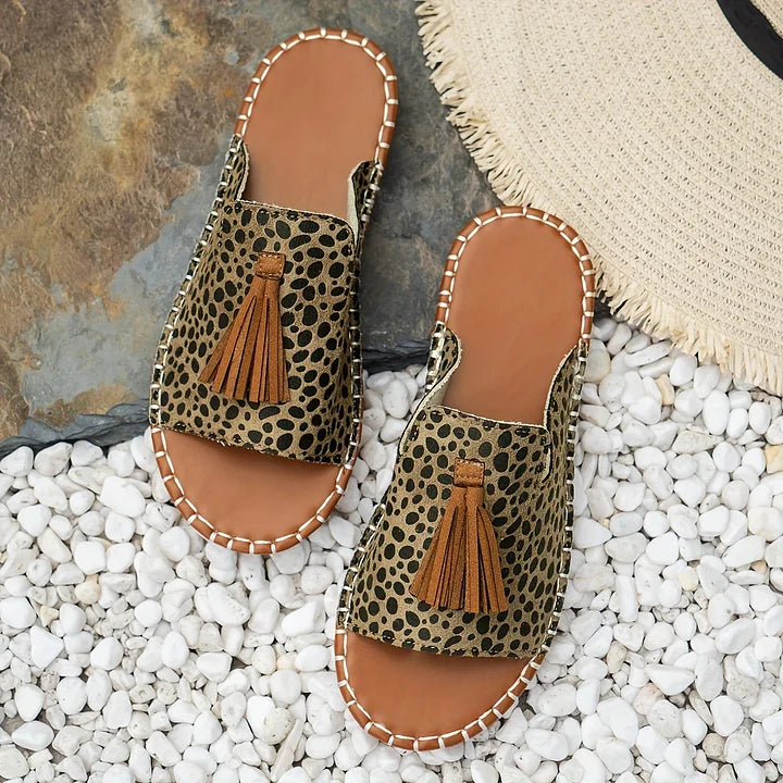 Dunia - Cómodas sandalias planas con múltiples estilos