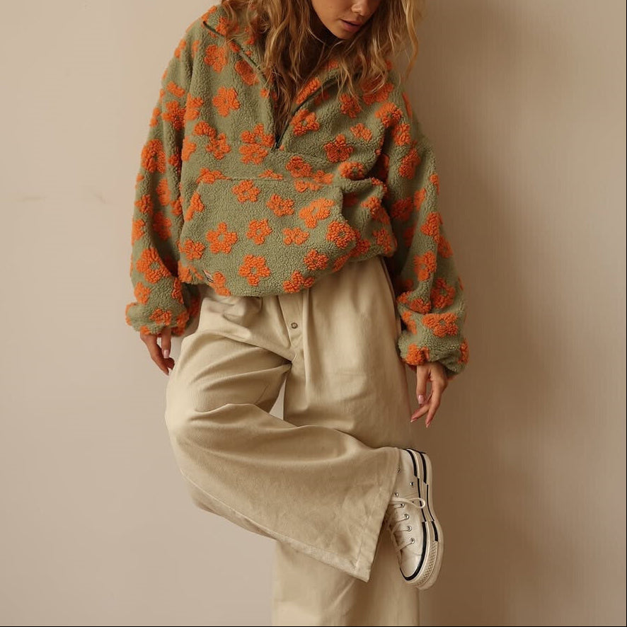 Samara - Jersey de manga larga con estampado floral