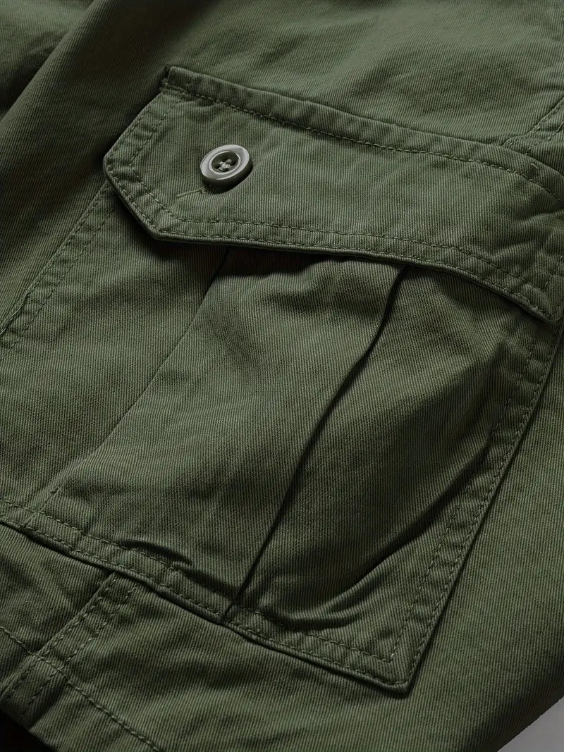 Oliver - Pantalones cortos elegantes con múltiples bolsillos