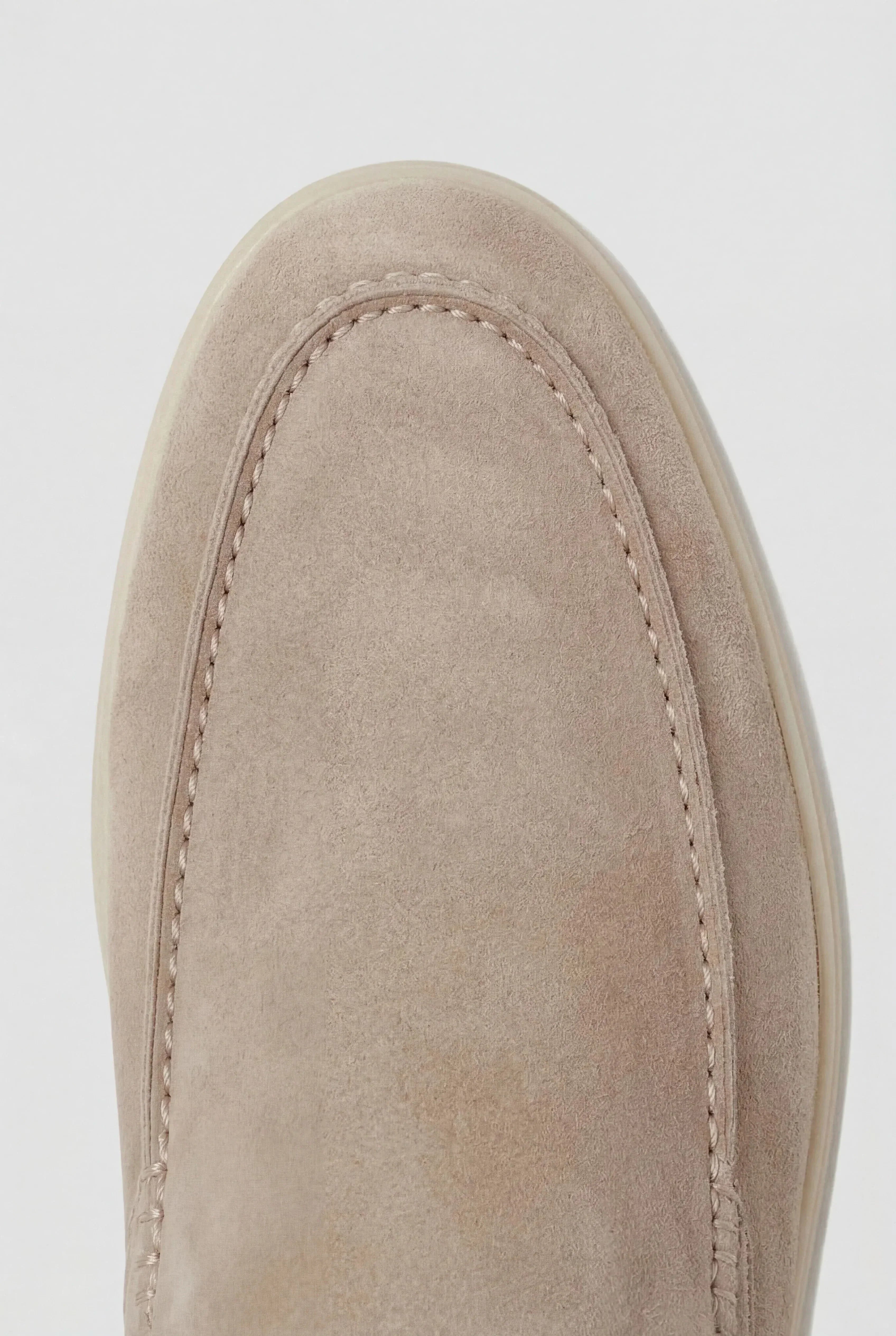 Fermin - Zapatillas Tipo «Mule» de Ante Estilo Yate