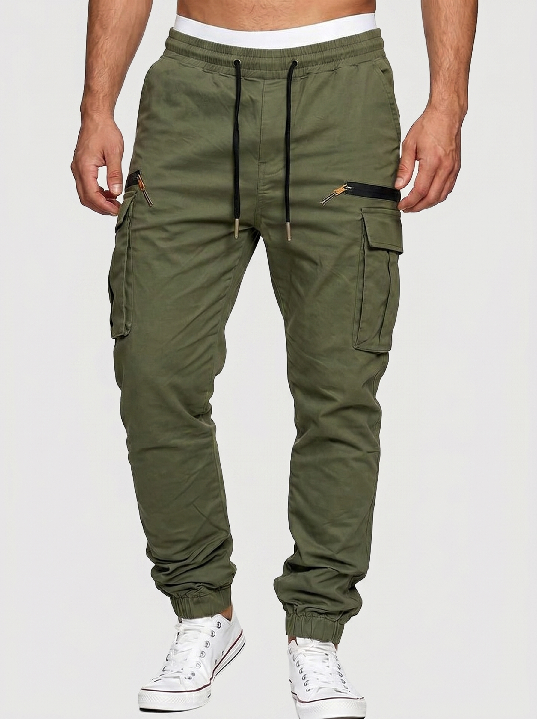 Soler - Pantalones cargo de hombre multiocasion